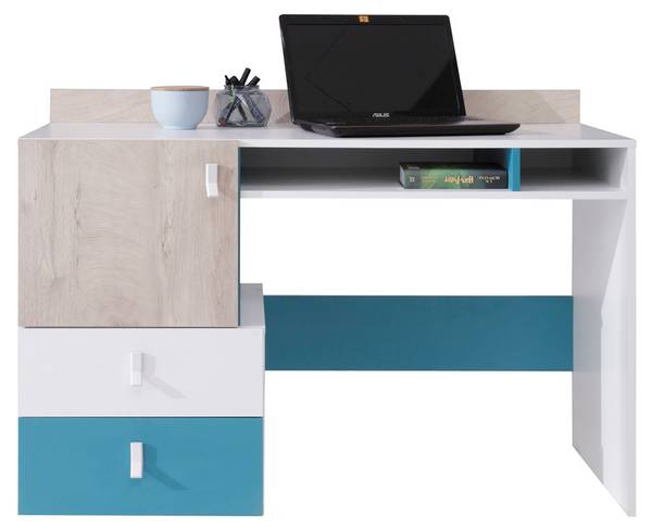 Jugendzimmer-Set PITTSBURGH-133 4er-Set Weiß - Holzwerkstoff - 389 x 190 x 224 cm