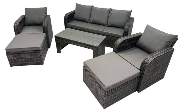 Outdoor Gartensitzgarnitur X(6-7er-Set) Anzahl Teile im Set: 6