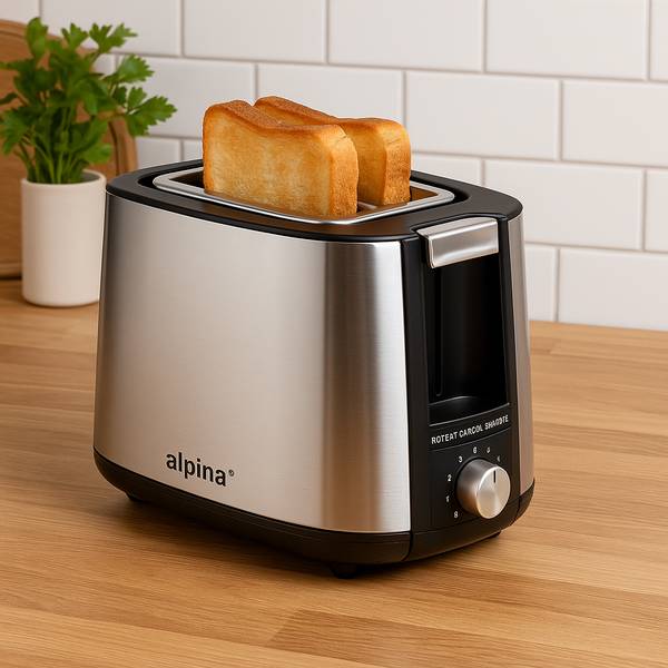 Toaster MEALBR980013 Silber - Kunststoff - 16 x 18 x 27 cm