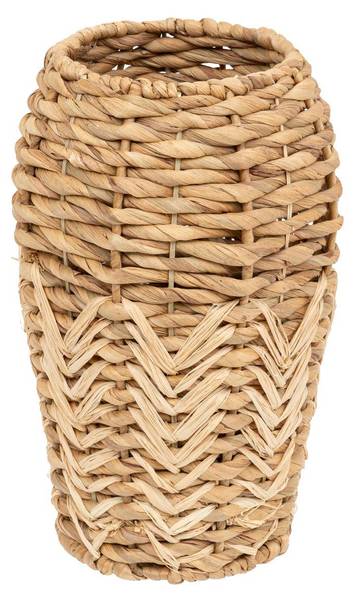 Vase EXOTIC PANAMA Beige - Naturfaser - 23 x 35 x 23 cm