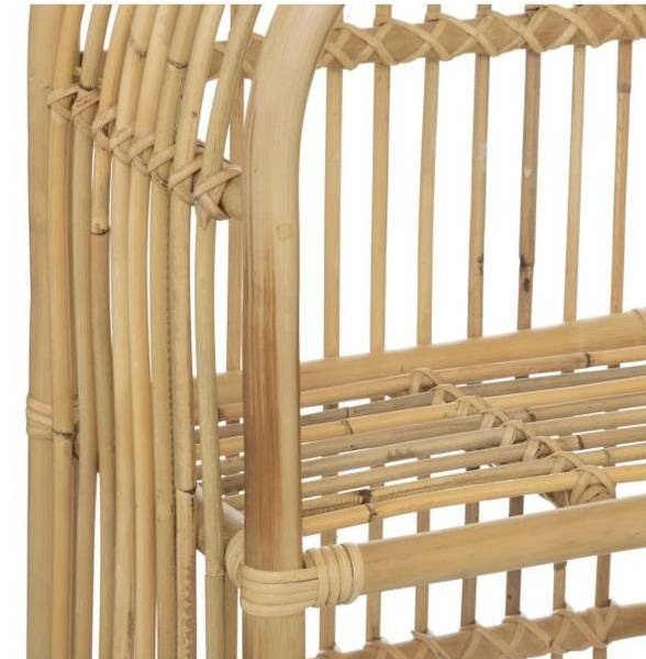 Bibliothèque enfant COLETTE Beige - Bois manufacturé - 28 x 77 x 38 cm