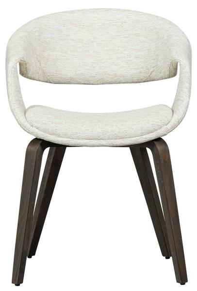 Esszimmerstühle Yossi 2er-Set Beige - Hellbeige - Braun
