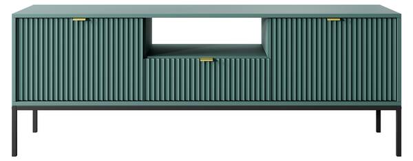 TV-Schrank Shire Schwarz - Grün