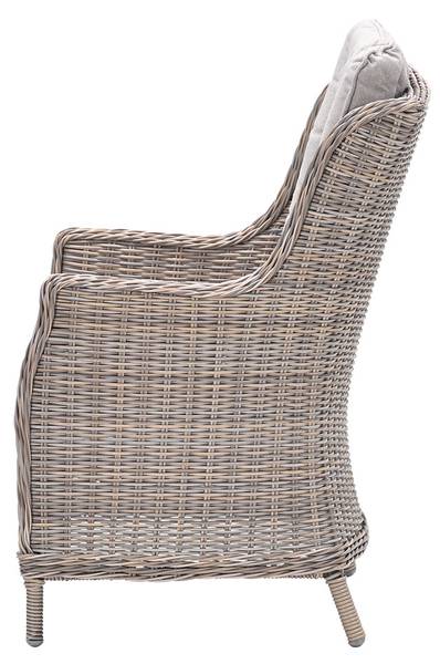 Tuinset Marbella bruin - aluminium - 220 x 95 x 220 cm