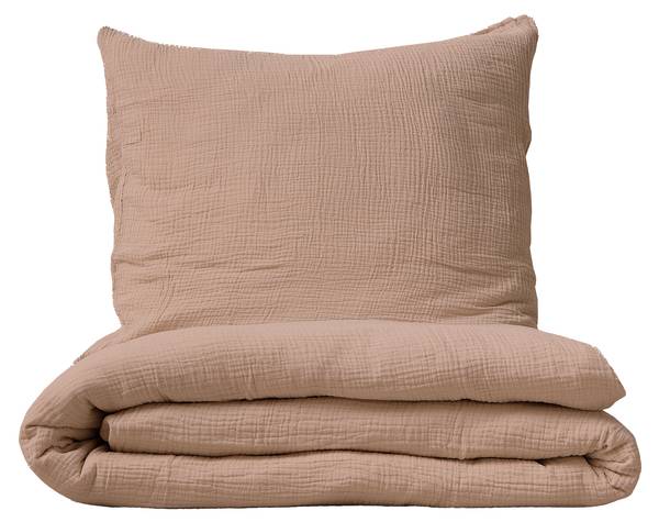 Bettwäsche Set ALTROSA 2 tlg Altrosa - 120 x 150 cm