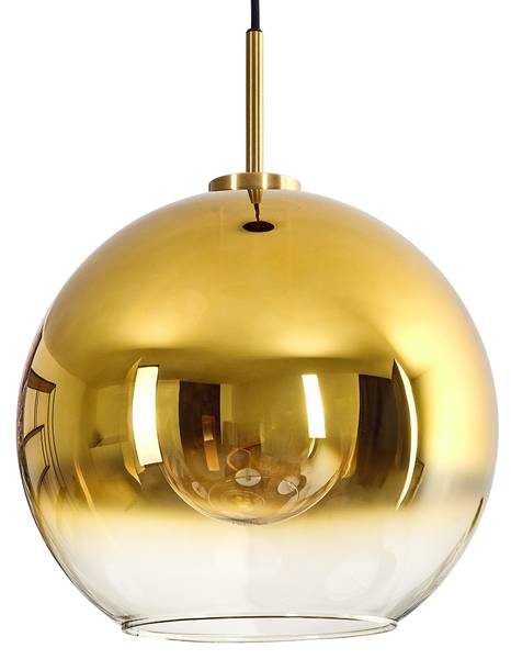 Deckenleuchte Cesaro Gold - Metall - 34 x 38 x 50 cm