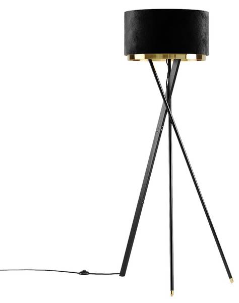 Stehlampe Goldamo 53237 Schwarz - Metall - 50 x 154 x 50 cm