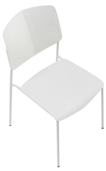 Stuhl Coloris Cremeweiß