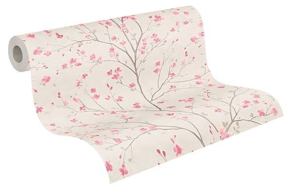 Vliestapete 379121-GU Pink - Fleece - 53 x 1005 x 1 cm