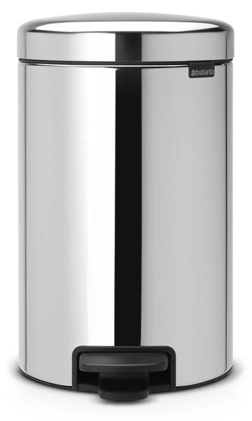NewIcon Treteimer, 12L Silber