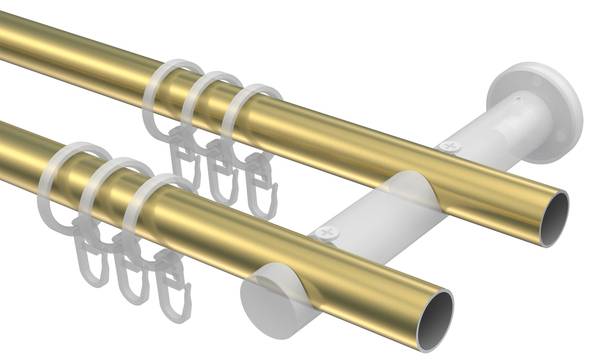 Gardinenstange 2-Lauf Platon Savio Breite: 240 cm