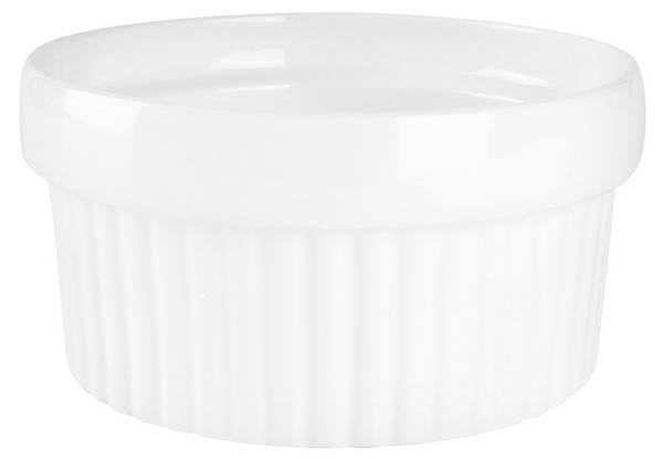 Auflaufförmchen 6er Set SET247 Weiß - Keramik - 10 x 5 x 10 cm