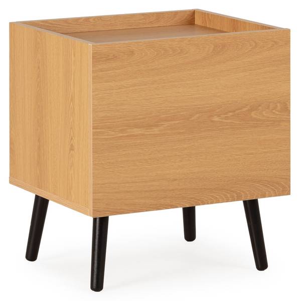 Table de chevet Siren Marron - Bois manufacturé - 40 x 50 x 45 cm