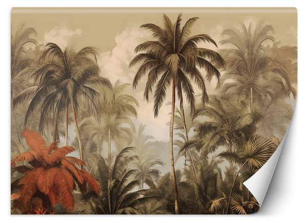 Papier peint, Palmiers tropicaux 350 x 245 cm