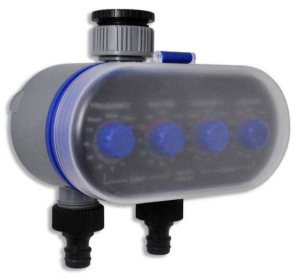Timer 41193 zwart - ABS - 7 x 1 x 15 cm