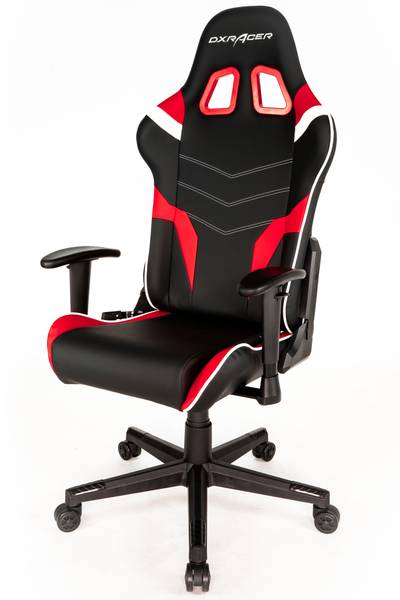 Gaming Chair PC188 Schwarz - Rot - Weiß