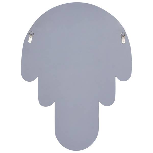 Miroir MESPAUL En partie en bois massif - 60 x 80 x 1 cm