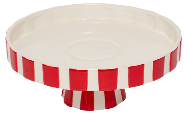 Präsentationsplatte Rot - Stein - 27 x 11 x 27 cm