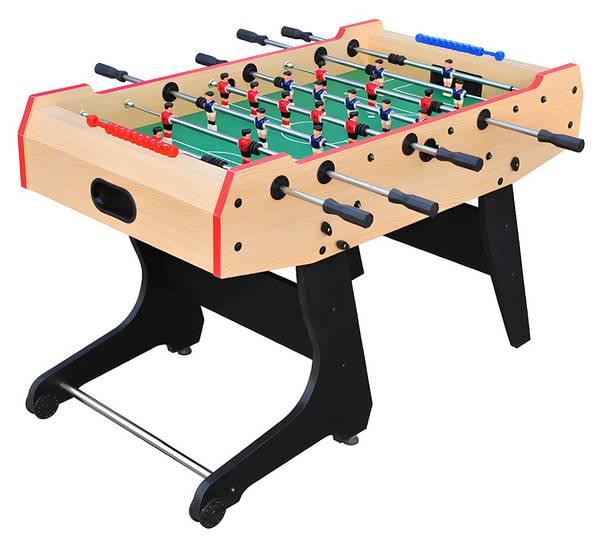 Tischfußball STADIUM Beige - Holz teilmassiv - 74 x 86 x 137 cm