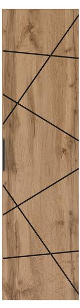 Hängesäule Teren Braun - Holzwerkstoff - 35 x 130 x 32 cm