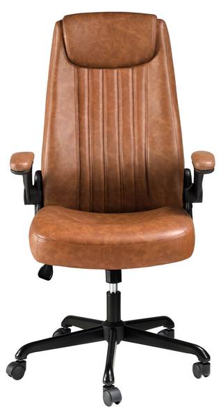 Büro-Drehstuhl 4223 Braun - Kunstleder - 69 x 115 x 73 cm