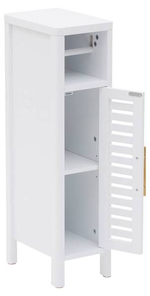 Abroller OREA Weiß - Holzwerkstoff - 20 x 78 x 30 cm