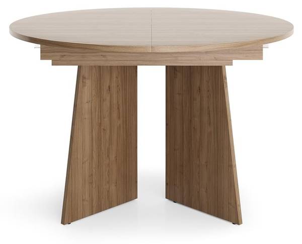 Eettafel AURENA bruin - plaatmateriaal op houtbasis - 160 x 76 x 120 cm
