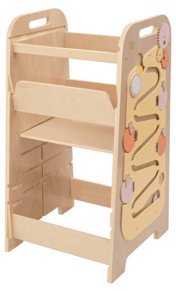 Lernturm Play 5-in-1 mit 4 Positionen Gelb