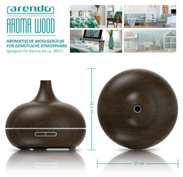 Aroma Diffuser GE-1810 17 x 18 cm