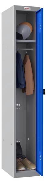 Spind PL1130GB Blau - Stahl - 30 x 183 x 50 cm