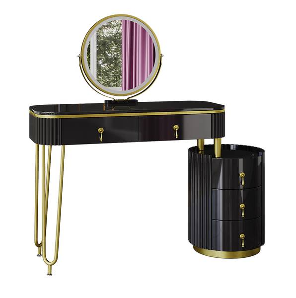 Coiffeuse Charlène 40630 Noir