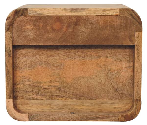 NACHTTISCH Levitate Braun - Mango - 30 x 25 x 25 cm