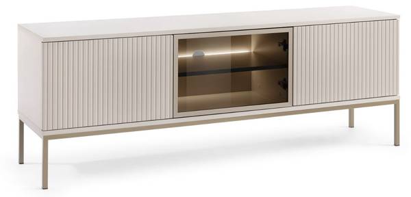 TV-Schrank DEO Beige - ABS - 154 x 56 x 39 cm