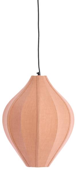 Pendelleuchte PASTO Pink - Textil - 36 x 44 x 36 cm