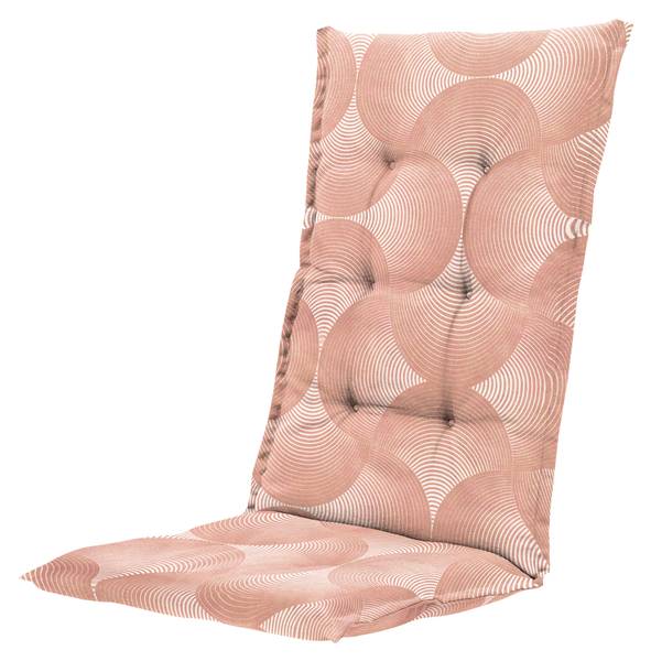 Gartenstuhlkissen NAPELS 4er-Set Pink