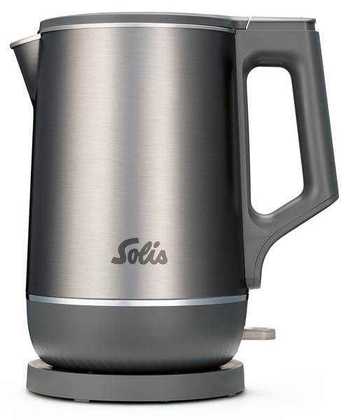 Wasserkocher Eco Boil Grau - Metall - 23 x 26 x 16 cm