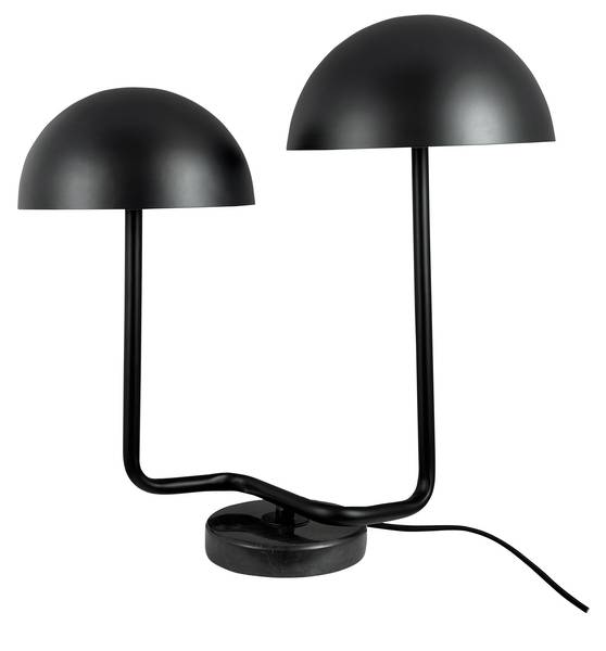 Tischlampe CLUSTER Schwarz - Metall - 45 x 42 x 21 cm