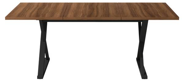 Esstisch WalnutWoody Braun - Holzwerkstoff - 90 x 75 x 180 cm