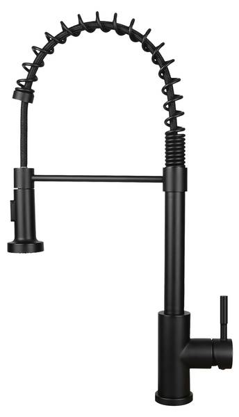 Keukenkraan Theresa zwart