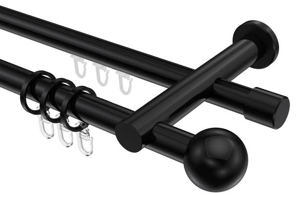 Rohr-Innenlaufstange Platon Luino Breite: 240 cm