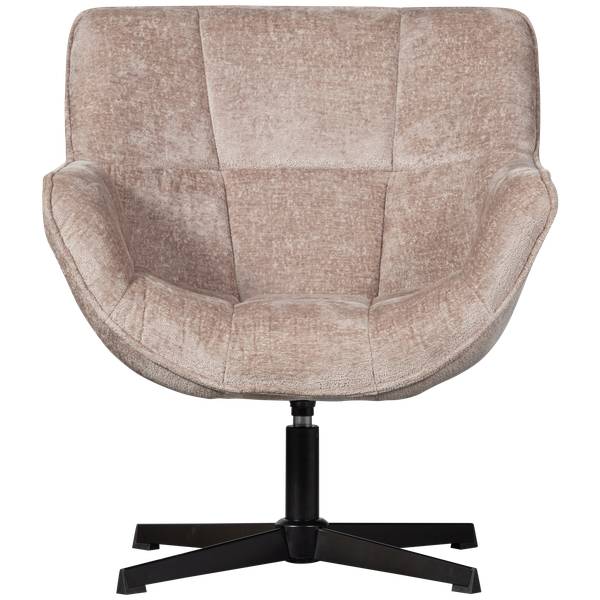 Sessel Wibo Grau - Microfaser - Polyester - ABS - 71 x 94 x 83 cm