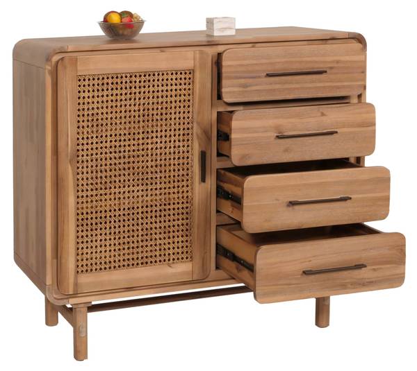 Commode M47 Marron - Acacia - 109 x 101 x 45 cm