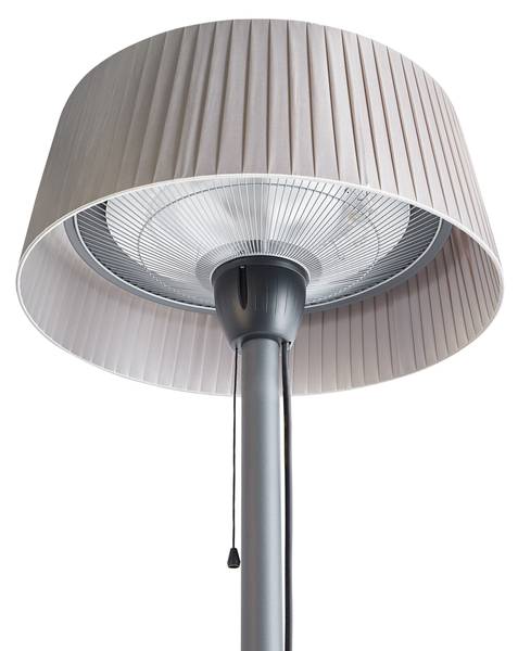 Terrassenstrahler OLLERIA Grau - Metall - 43 x 70 x 43 cm