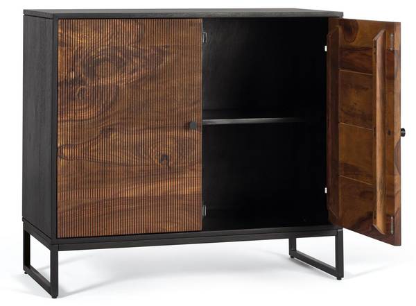 Konsole 1475 Braun - Massivholz - 40 x 80 x 90 cm