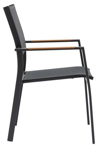 Gartenstuhl MACILA Anthrazit