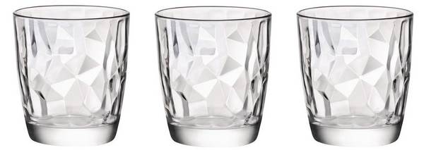 Diamond 3er Set Naturfaser - 2 x 9 x 9 cm