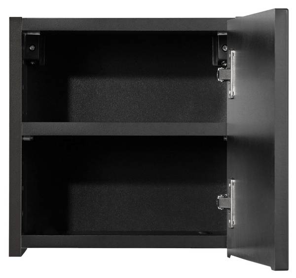 Hängeschrank NEWPORT-56-8 Schwarz - Holzwerkstoff - 30 x 30 x 19 cm