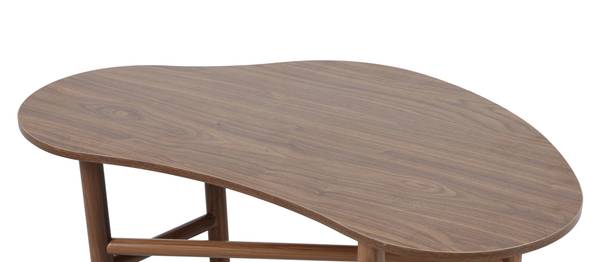 Couchtisch Spencer Braun - Melamin - 60 x 38 x 100 cm