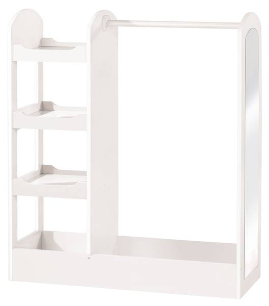 Kindergarderobe Roba Basic Weiß - Holzwerkstoff - 90 x 107 x 34 cm