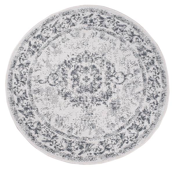 Outdoor-Teppich DuoRug Grau - 160 x 160 cm